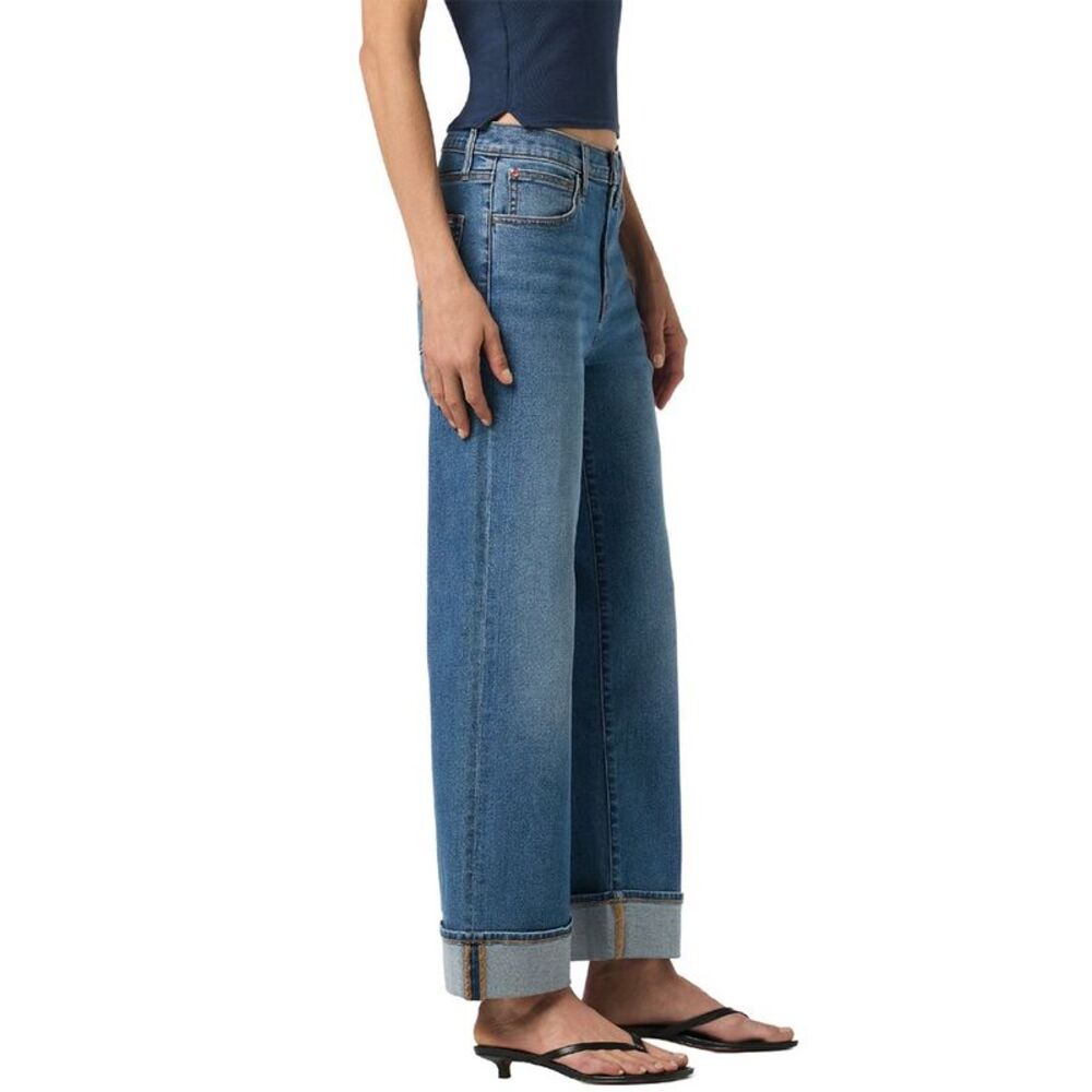 Hudson Jeans Womens Rosalie Waipo Wide Leg Jean - Picture 3 of 4